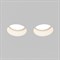 Maytoni Technical Встраиваемый светильник Gyps Modern GU10 2x10Вт DL123-GU10-02-W - фото 115681 Maytoni Technical Встраиваемый светильник Gyps Modern GU10 2x10Вт DL123-GU10-02-W - фото 115681