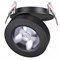 Novotech 357983 NT19 077 черный Встраиваемый светильник IP20 LED 3000К 12W 220V GRODA 357983 - фото 115754 Novotech 357983 NT19 077 черный Встраиваемый светильник IP20 LED 3000К 12W 220V GRODA 357983 - фото 115754