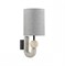 Odeon Light 5410/1WA MODERN ODL_EX23 31 черный матов./серый металл/полирезин/ткань Бра E14 1*40W BAGEL 5410/1WA - фото 116571