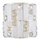 Odeon Light 5072/28WL HALL ODL24 495 золото/прозрачный/белый/металл/хрусталь/алебастр Бра LED 15W 3700K CROSSA 5072/28WL - фото 116688