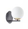Lumion 6500/1W MODERNI LN23 черный, бронза Бра E14 1*40W 220V DEXTER 6500/1W - фото 117035