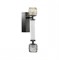 Odeon Light 5427/13WL L-VISION ODL_EX24 21 черный хром/белый/дымчатый/коньячный/металл/стекло/акрил Бра LED 13W 3000K KLIFF 5427/13WL - фото 117129