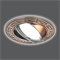 Светильник Gauss Metal CA018 Круг. Бронза, Gu5.3 1/100 - фото 11859