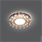 Светильник Gauss Backlight BL035 Кругл. Черный/Кристалл/Хром, Gu5.3, LED 2700K 1/40 - фото 11973