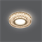 Светильник Gauss Backlight BL044 Кругл. Кристалл/Хром, Gu5.3, LED 2700K 1/40 - фото 11991