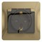Glossa Титан Розетка с заземлением со шторками с крышкой, IP44 (в сборе с рамкой) - фото 12542