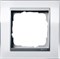 Рамка 1-пост, Gira Event Clear для центральных вставок "алюминий" Белый - фото 12711