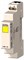 Zamel Сигнализатор световой желтый 230VAC IP20 на DIN рейку - фото 24472