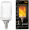 Лампа Gauss Led T65 Corn Flame 5W E14 1500K 1/10/100 - фото 34094