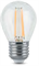 Лампа Gauss LED Filament Globe E27 5W 4100K 1/10/50 - фото 34157