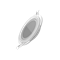 Светильник Gauss, круглый с декоративным стеклом,160х30, ?118, 12W 3000K, 900лм 1/40 - фото 34202