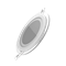 Светильник Gauss, круглый с декоративным стеклом, 200х30,?155, 18W 3000K 1390лм 1/20 - фото 34203