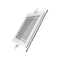 Светильник Gauss, квадратный с декоративным стеклом,160х160х30, ?118x118  12W 3000K, 900 лм 1/40 - фото 34205