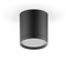LED светильник накладной с рассеивателем HD014 6W (черный) 3000K 68х75мм 1/30 - фото 34235
