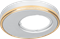 Светильник Gauss Aluminium AL003 Круг. Матовый алюминий/Золото, Gu5.3 1/30 - фото 34330