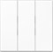 JUNG Белая Клавиша 3-ая для трёхклавишного переключателя 5306EU (LS993BFWW) - фото 38439