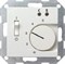 Терморегулятор теплого пола, механический, Матовый белый (AFTR231PLWWM+FTR231U) - фото 38701