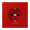 SCHUKO®-розетка со встроенной повышенной защитой от прикосновения rouge vermillon 31 - фото 38981