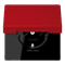SCHUKO®-розетка с откидной крышкой и со встроенной повышенной защитой от прикосновения rouge vermill - фото 38996