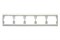 Рамка пятерная Arsys, для горизонтального монтажа, белый глянцевый 13930069 - фото 40546