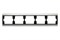 Рамка пятерная Arsys, для горизонтального монтажа, нержавеющая сталь 13940004 - фото 40555