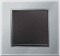 Рамка одинарная B.7. стекло алюминий 10116414 - фото 40965