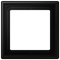 LS990 Рамка 1-ная, цвет матовый черный - фото 41452