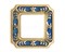 Рамка 1-ая Fede Smalto Italiano Siena Blue Sapphire FD01351AZEN IP20 - фото 42564