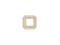 Рамка 1-ая Fede Toscana Firenze Gold White Patina FD01361OP IP20 - фото 42578