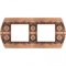 Рамка 2-ая Fede Sanremo Rustic Copper FD01422RU IP20 - фото 42652