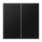 JUNG LS 990 Черный матовый Клавиша 2-ая (LS995SWM) - фото 43524