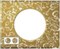 Рамка двухместная Legrand Celiane Фарфор-золотая феерия - фото 4431