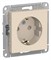 Systeme Electric AtlasDesign бежевый розетка с заземлением, со шторками, 16А, механизм ATN000245 - фото 44974 Systeme Electric AtlasDesign бежевый розетка с заземлением, со шторками, 16А, механизм ATN000245 - фото 44974