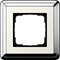 Рамка Gira ClassiX одноместная Хром-кремовый 0211643 - фото 5378
