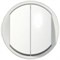 Комплект двойного выключателя, Legrand Celiane цвет: Белый - фото 5658