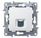 Legrand Etika белая розетка комп (RJ45) 6 кат. UTP 672253 - фото 61661