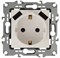Розетка 220 с usb 2 порта тип А 3000 mA бежевая ЭРА Элеганс 14-4109-02 - фото 62035