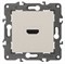 Розетка HDMI бежевая ЭРА Элеганс 14-3114-02 - фото 62053