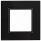 1 постовая рамка черная ЭРА Элеганс 14-5101-05 - фото 62306