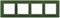 4 постовая рамка зеленая ЭРА Элеганс 14-5104-27 - фото 62424