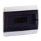 Корпус пластиковый Встраиваемый OptiBox P-BVK-2-12-IP41 Прозрачная черная дверь - фото 62548