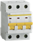 Автоматический выключатель IEK ВА47-29 3А 3п MVA20-3-003-D, 4.5кА, D - фото 62980
