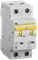 Автоматический выключатель IEK ВА47-60M 50А 2п MVA31-2-050-C, 6кА, C - фото 62988