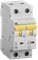 Автоматический выключатель IEK ВА47-60M 6А 2п MVA31-2-006-C, 6кА, C - фото 62991
