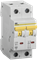 Автоматический выключатель IEK ВА47-60M 25А 2п MVA31-2-025-C, 6кА, C - фото 63252