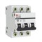 Автоматический выключатель EKF Basic ВА 47-29 6А 3п mcb4729-3-06C, C, 4.5кА - фото 63598