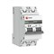 Автоматический выключатель EKF ВА 47-63 PROxima 4А 2п mcb4763-2-04C-pro, 4.5кА, C - фото 64815