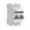 Автоматический выключатель EKF ВА 47-63 PROxima 2А 2п mcb4763-2-02C-pro, 4.5кА, C - фото 64816