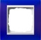 Рамка 1-пост для центральных вставок белого цвета, Gira Event Синий - фото 6702