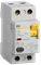 Выключатель дифференциального тока IEK ВД1-63 2п 63А 100мА MDV10-2-063-100, тип AC - фото 67061